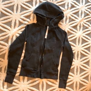 Black Lululemon Scuba Hoodie size 2